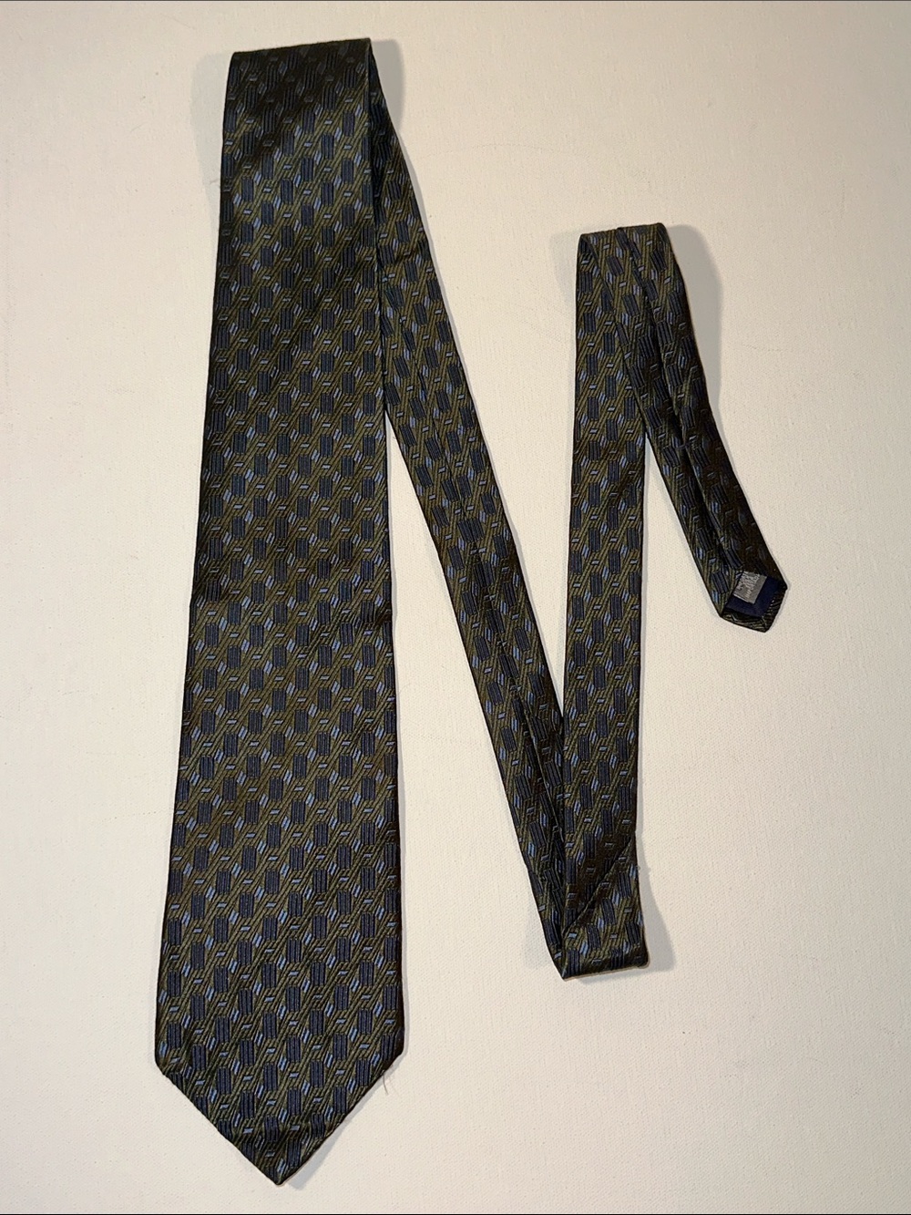 VILLA BUGATTI - MENS VINTAGE TIE